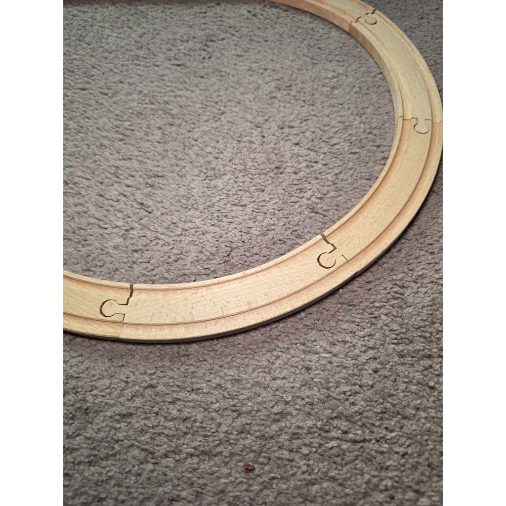 Brio Wooden Railway Trains of the World Red Road Engine Train Set Tracks - Picture 16 of 16
